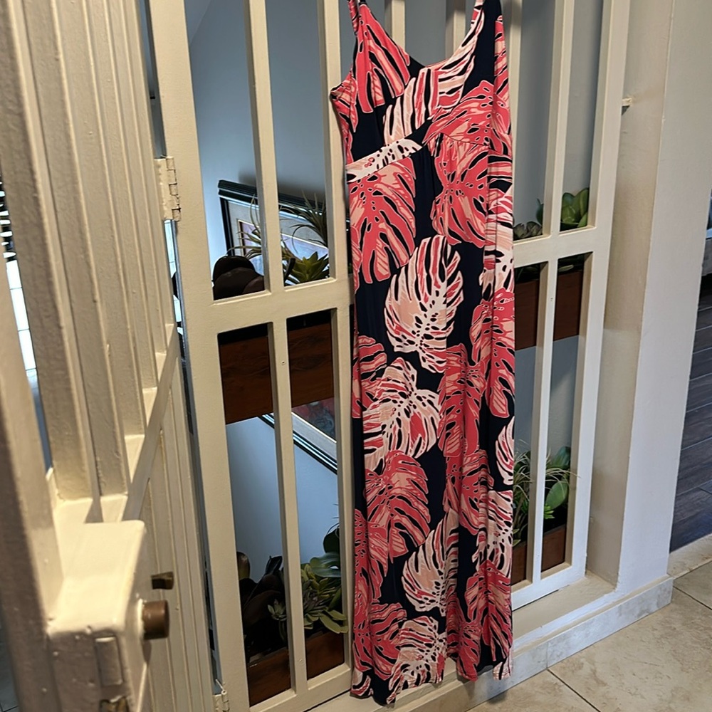 Colorful TB maxi dress